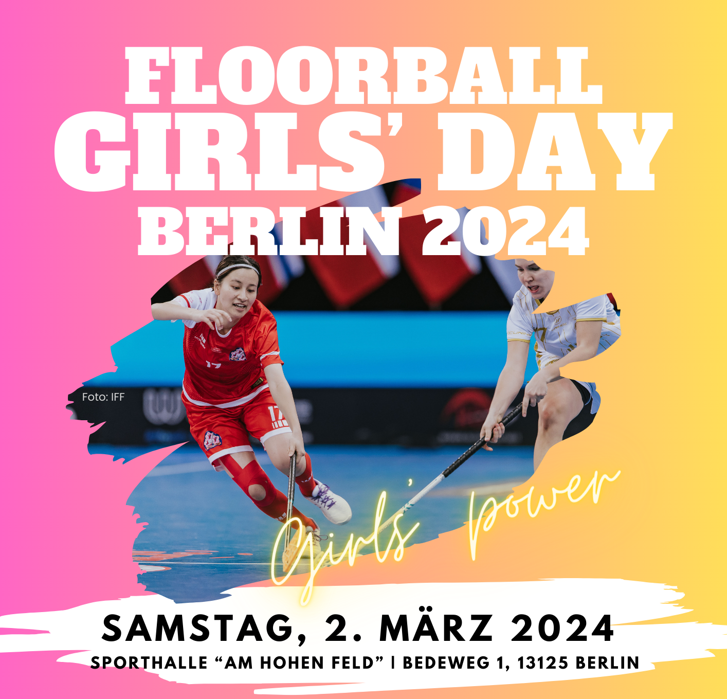 Floorball Girls´Day Berlin 2024