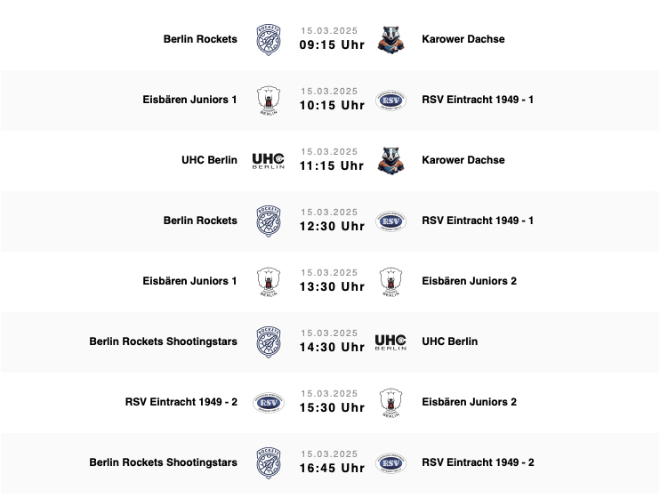 Platzierungsrunde Kleinfeld U11 - 8. Spieltag - Saison 2024/25