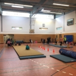 Karower Dachse, Sportfest, Grundschule, Berlin, Karow, Purzelbäume, Turnen, Kinderturnen