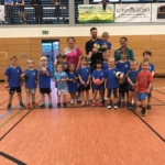 Karower Dachse, Handball, Profitraining, Johann Koch, Füchse Berlin, Training, Berlin, Karow, Gruppenbild